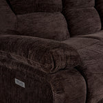 Maxwell Power Reclining Sofa and Loveseat Set - Brown