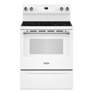 Maytag Cuisinière électrique 5,3 pi³ autonome blanc YMFES6030RW
