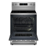 Maytag Fingerprint Resistant Stainless Steel Freestanding Electric Convection Range (5.3 Cu.Ft.) - YMFES6030RZ