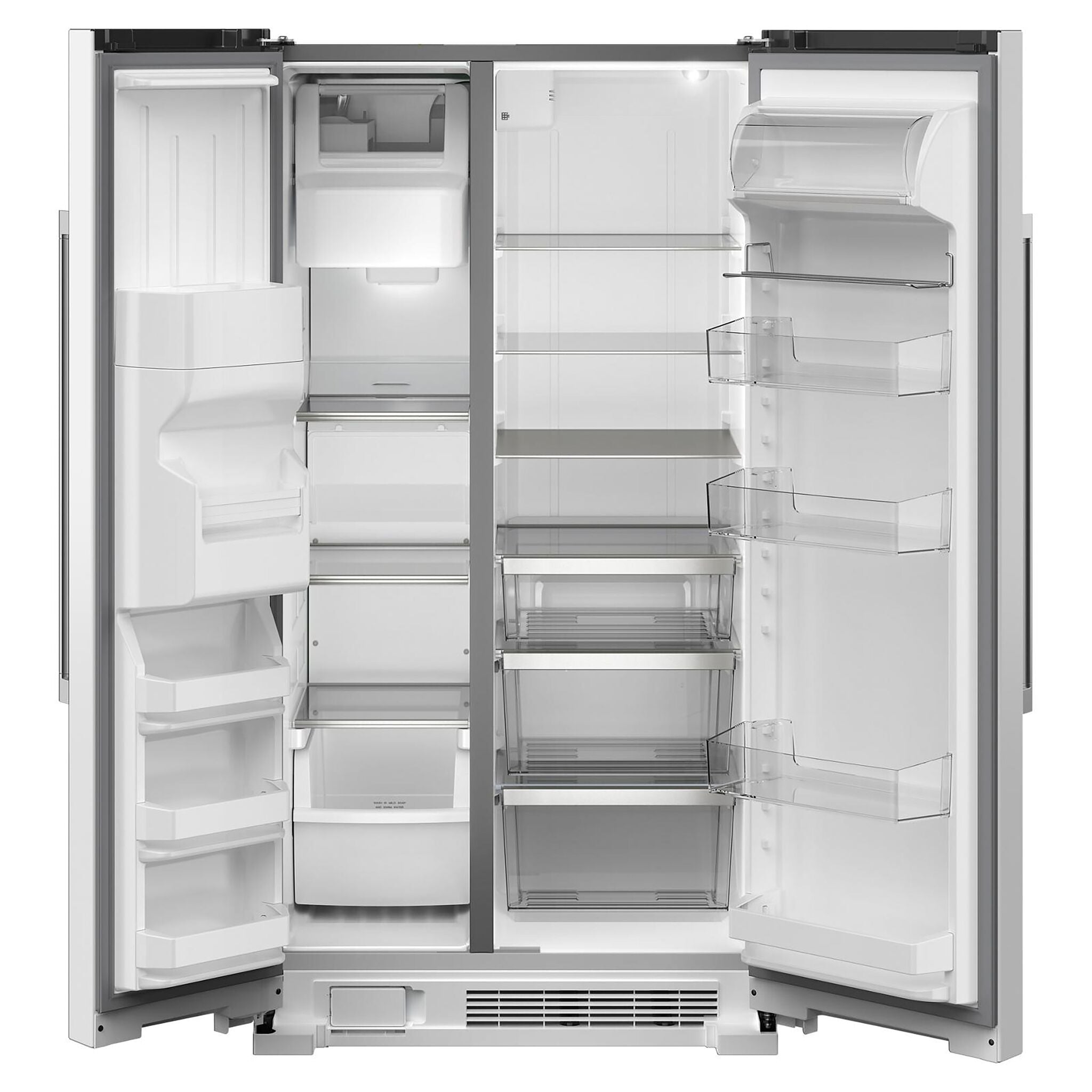 Maytag 35.5" 24.5 Cu. Ft. White Side-by-Side Refrigerator - MRSF4036PW