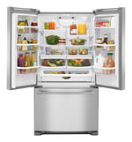 Maytag 32.63" 22.1 Cu. Ft. Fingerprint Resistant Stainless Steel French Door Refrigerator - MRFF5033PZ