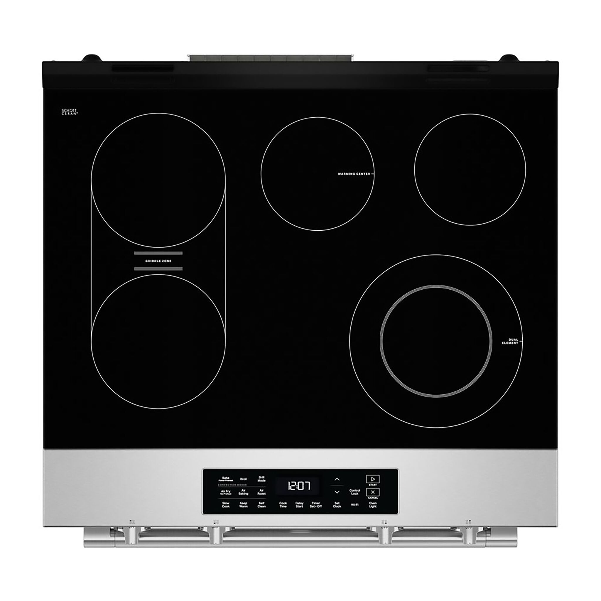 Maytag Fingerprint Resistant Stainless Steel Slide-In Electric Range (5.3 cu.ft.) - YMSES7030SZ