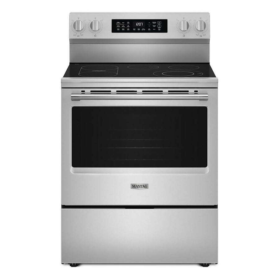 Maytag Fingerprint Resistant Stainless Steel Freestanding Electric Range (5.3 cu.ft.) - YMFES7030SZ