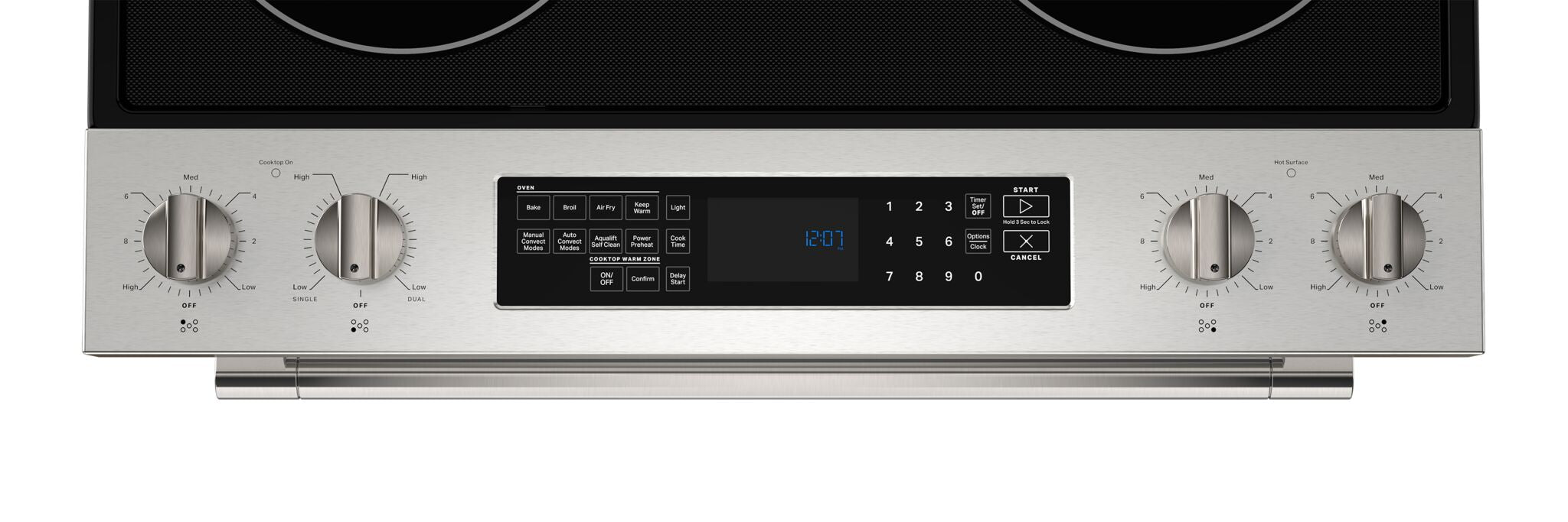 Maytag Fingerprint Resistant Stainless Steel 29.88" Electric Range (6.40 Cu Ft) - YMES8800PZ