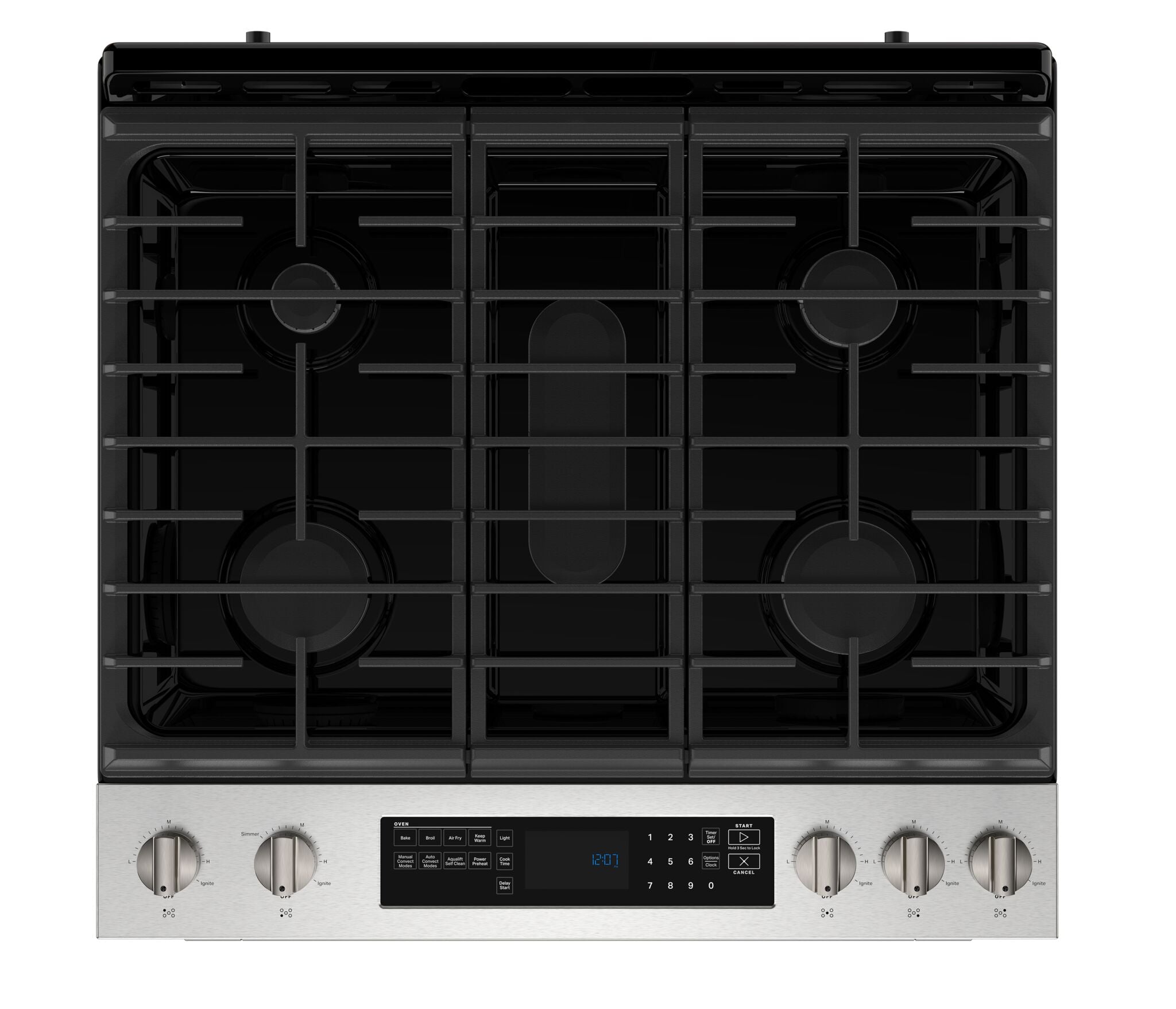 Maytag Fingerprint Resistant Stainless Steel Gas Range (5.80 Cu Ft) - MGS8800PZ