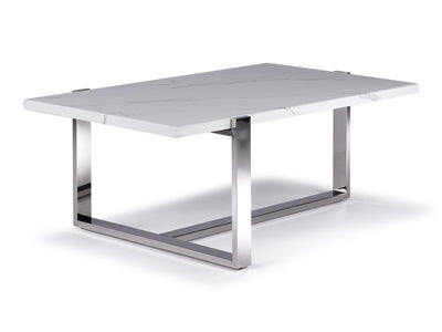 Memphis Table de centre - blanc