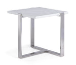 Memphis 24" End Table - White