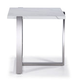 Memphis 24" End Table - White