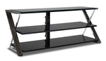 Merlot 60 " TV Stand - Black, Grey