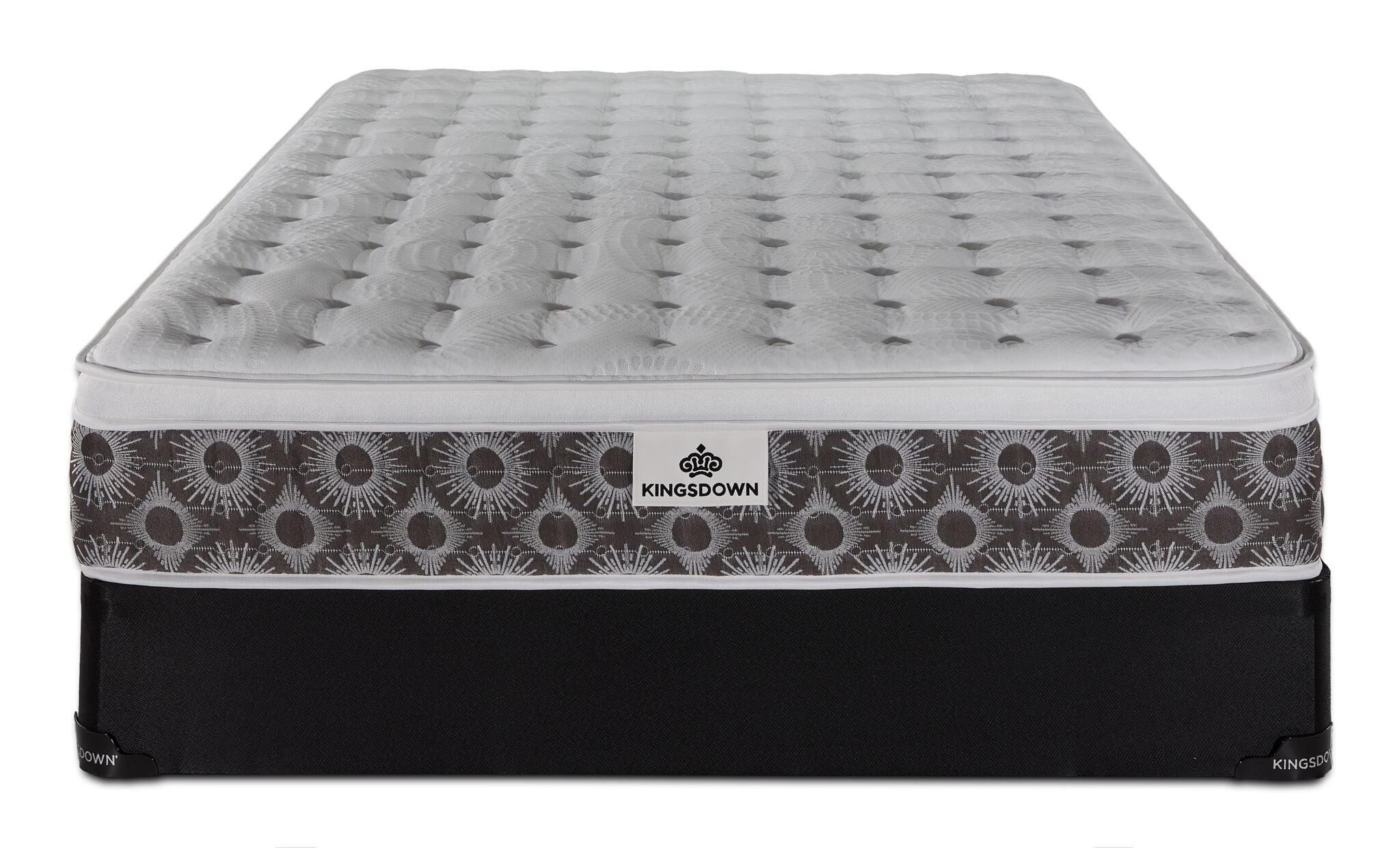 Kingsdown Merritt Medium Euro Top Twin Mattress and Boxspring Set
