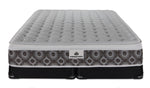 Kingsdown Merritt Medium Euro Top Queen Mattress and Split Low Profile Boxspring Set