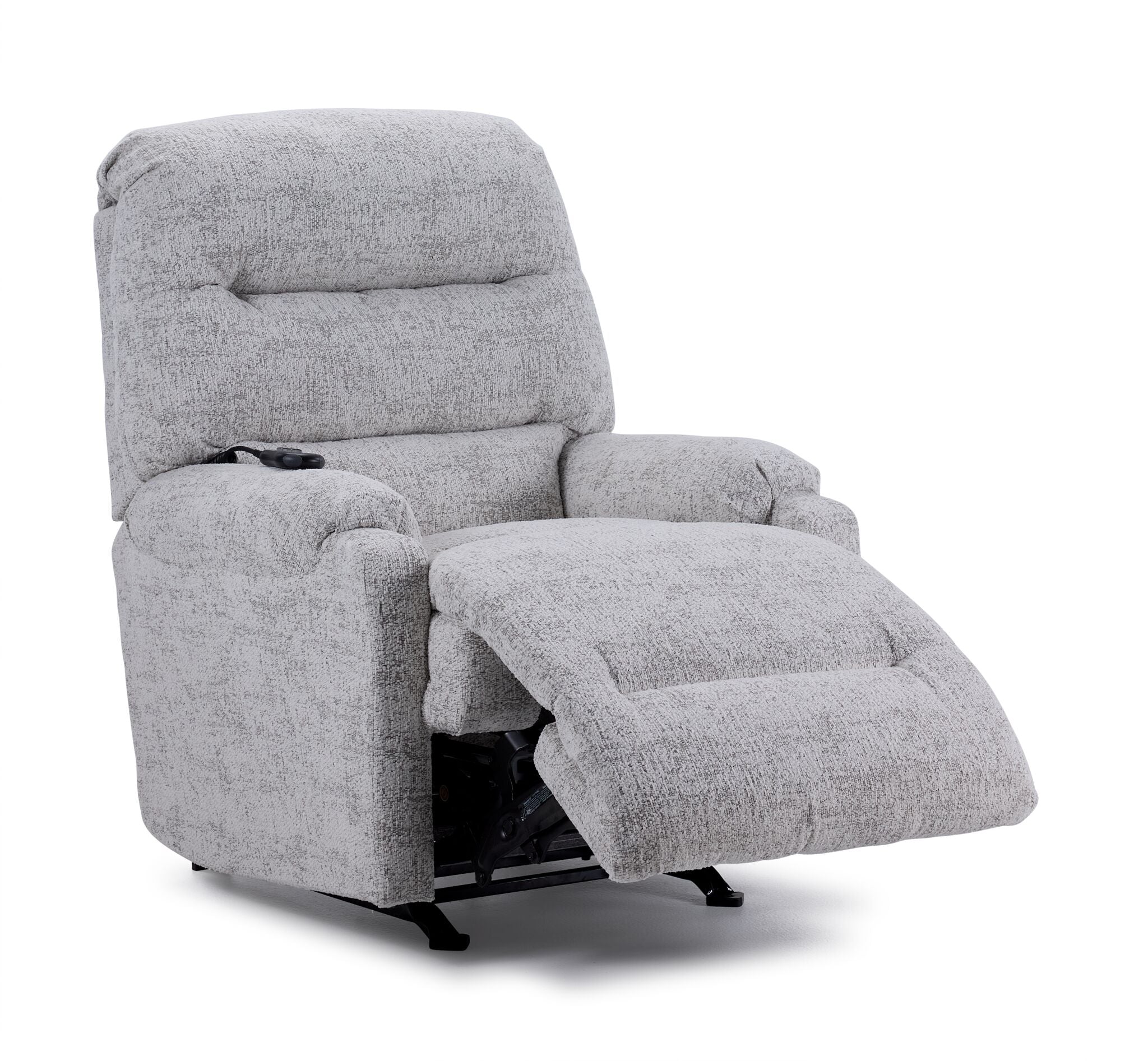 Mia Power Rocker Recliner - White Pepper