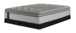 Sealy Posturepedic® Plus Sterling Hera Plush Euro Top Queen Mattress and Low Profile Split Boxspring Set