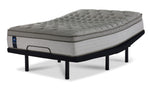 Sealy Posturepedic® Plus Sterling Hera Plush Euro Top Queen Mattress and L2 Motion Pro Adjustable Base
