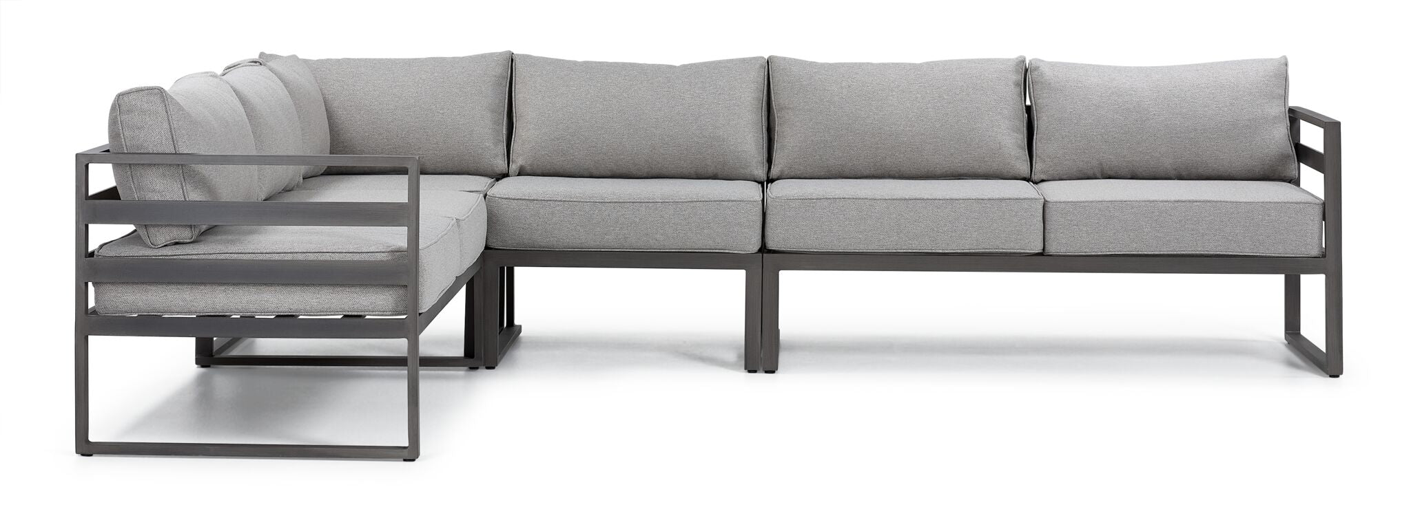 Milos 4 - Piece Outdoor Sectional - Grey