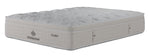 Kingsdown Mist Medium Euro Top twin mattress with cream fabric and a quilted floral top