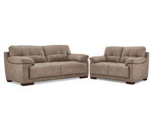 Modena Ens. Sofa et causeuse – taupe