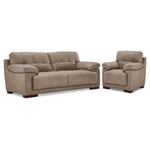 Modena Sofa and Chair Set - Taupe