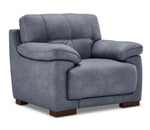 Modena Sofa and Chair Set - Blue