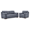 Modena Ens. Sofa et fauteuil – bleu