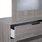 Monaco 6-Drawer Dresser - Grey