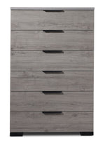 Monaco 5-Drawer Chest - Grey