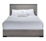Monaco 3 - Piece Queen Bed - Grey