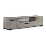 In Full Bloom - Monaco 76" TV Stand - Grey
