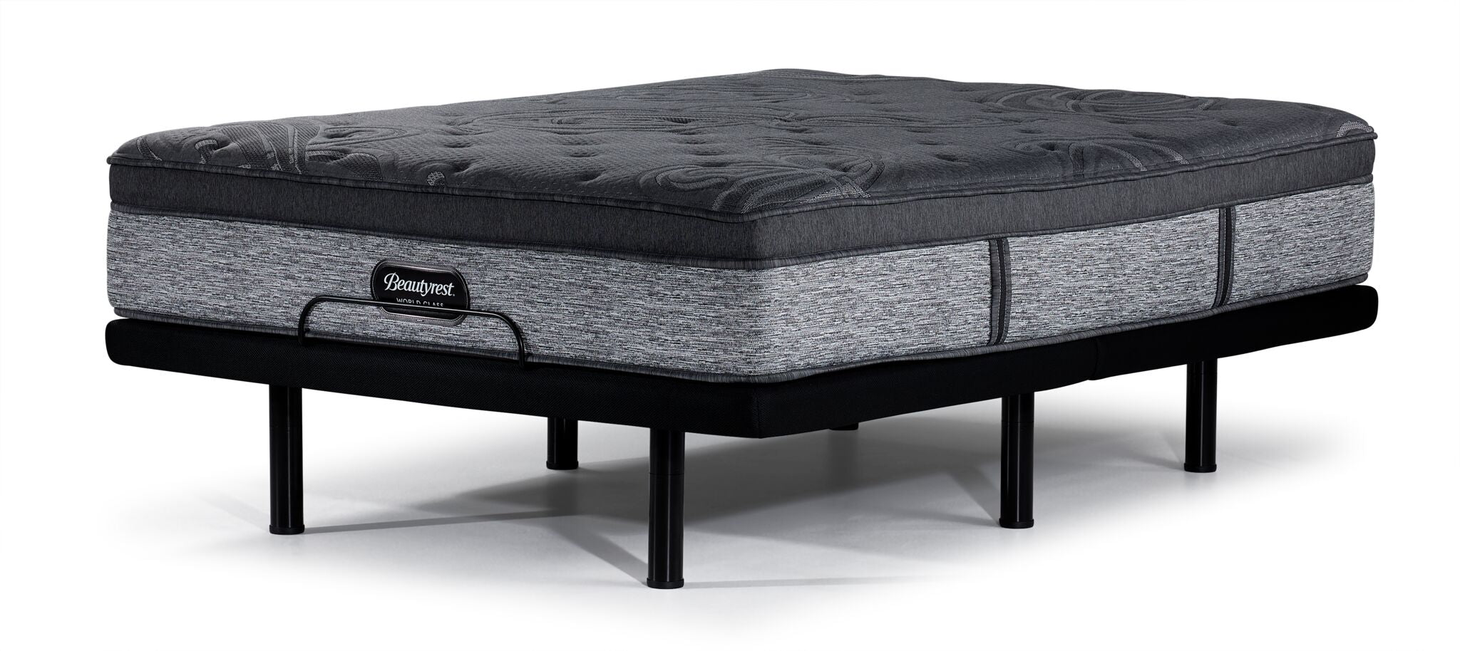 Beautyrest World Class Monarch Firm King Mattress and L2 Motion Pro Adjustable Base