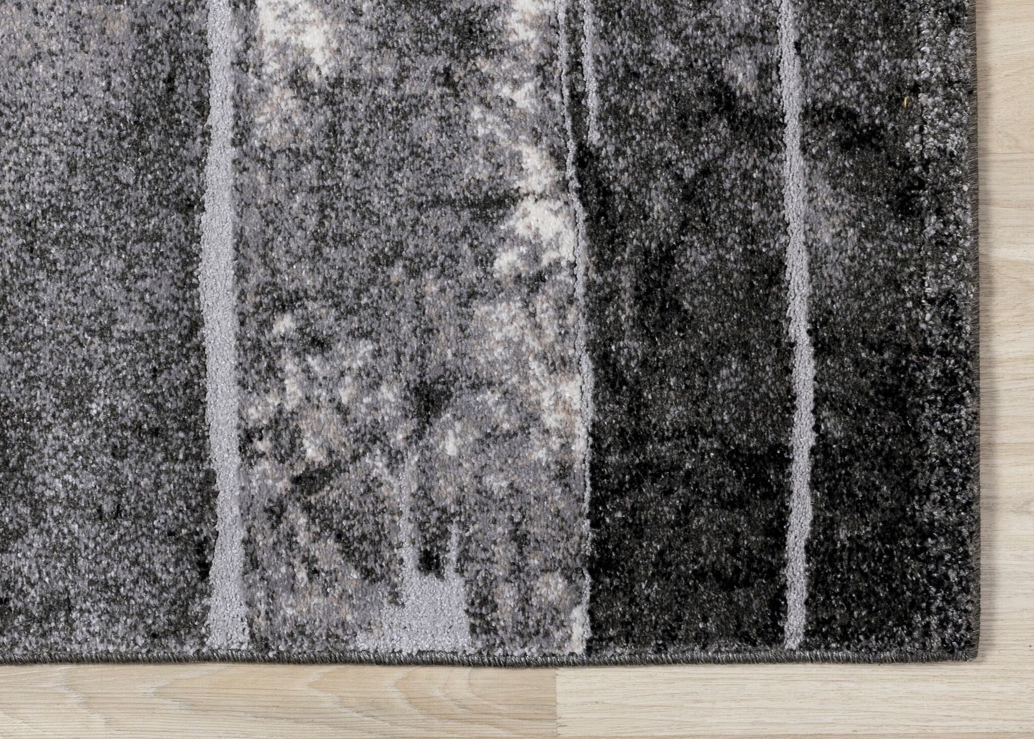 Montana 7'10" x 10'6" Barn Door Area Rug - Grey, Cream