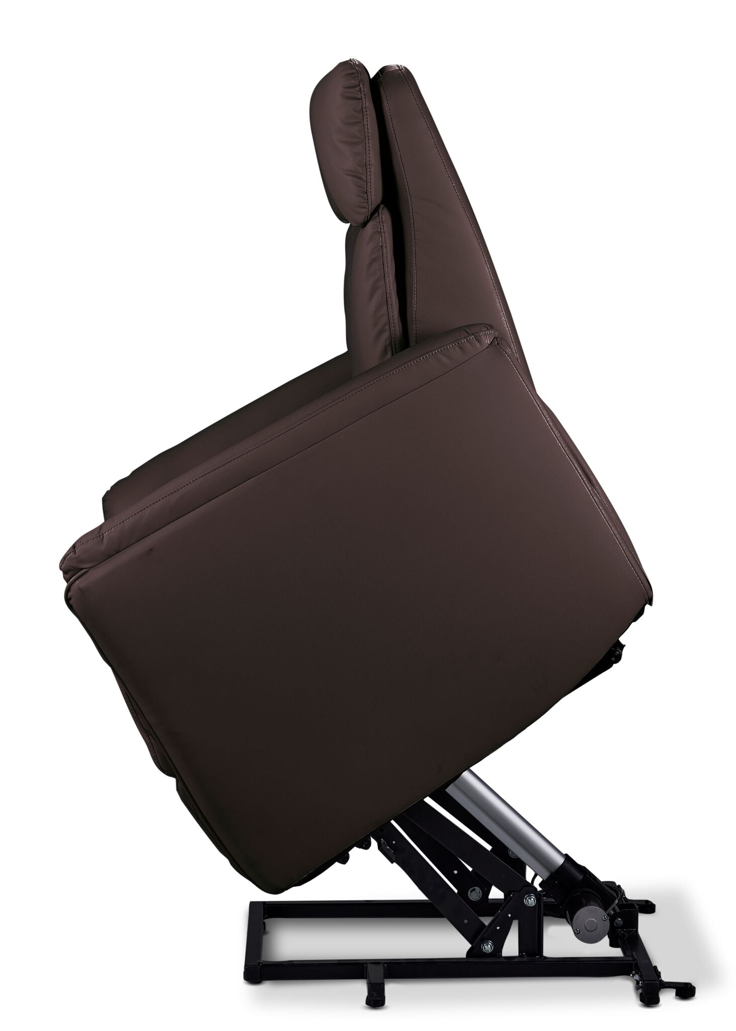 Morgan Power Lift Recliner - Dark Brown