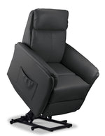 Morgan Power Lift Recliner - Dark Grey