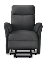 Morgan Power Lift Recliner - Dark Grey