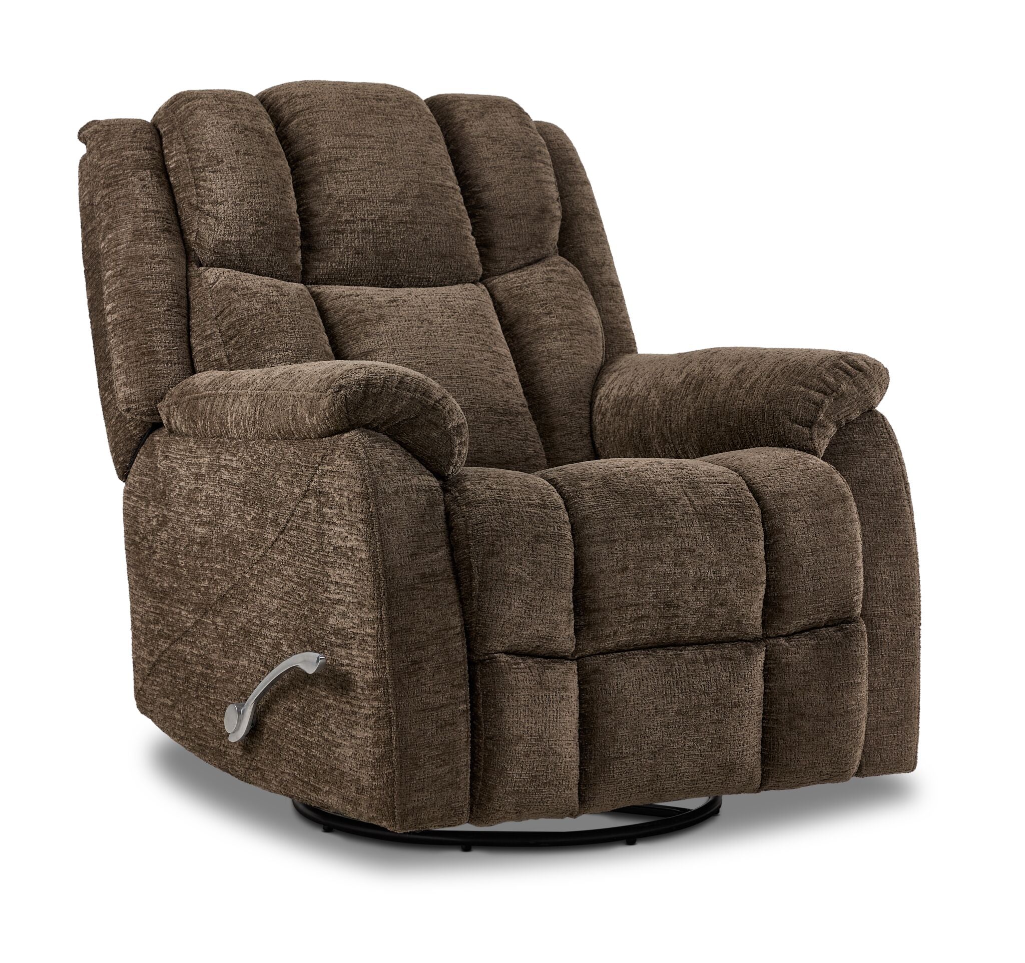 Morocco Swivel Recliner - Brown