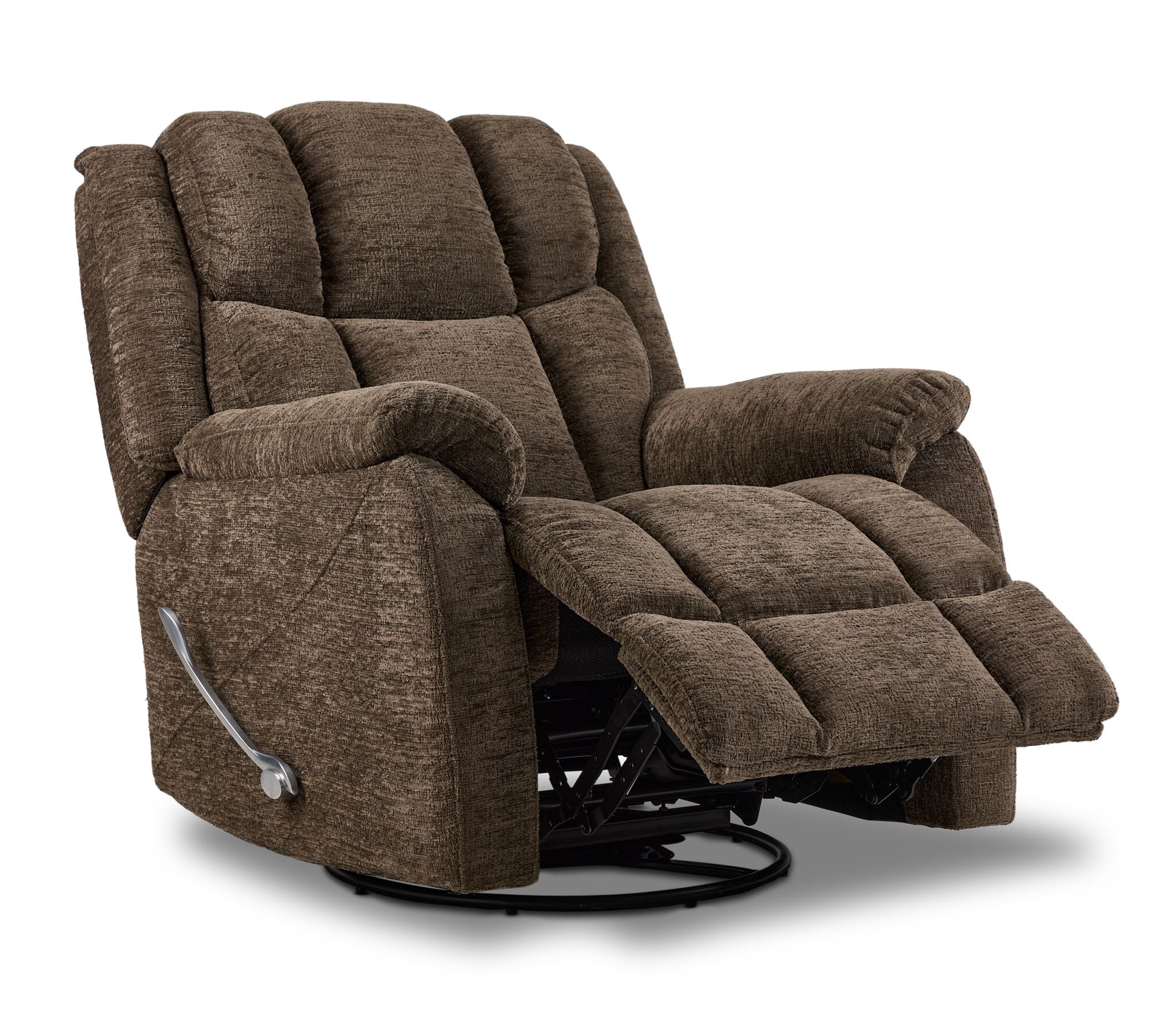 Morocco Swivel Recliner - Brown
