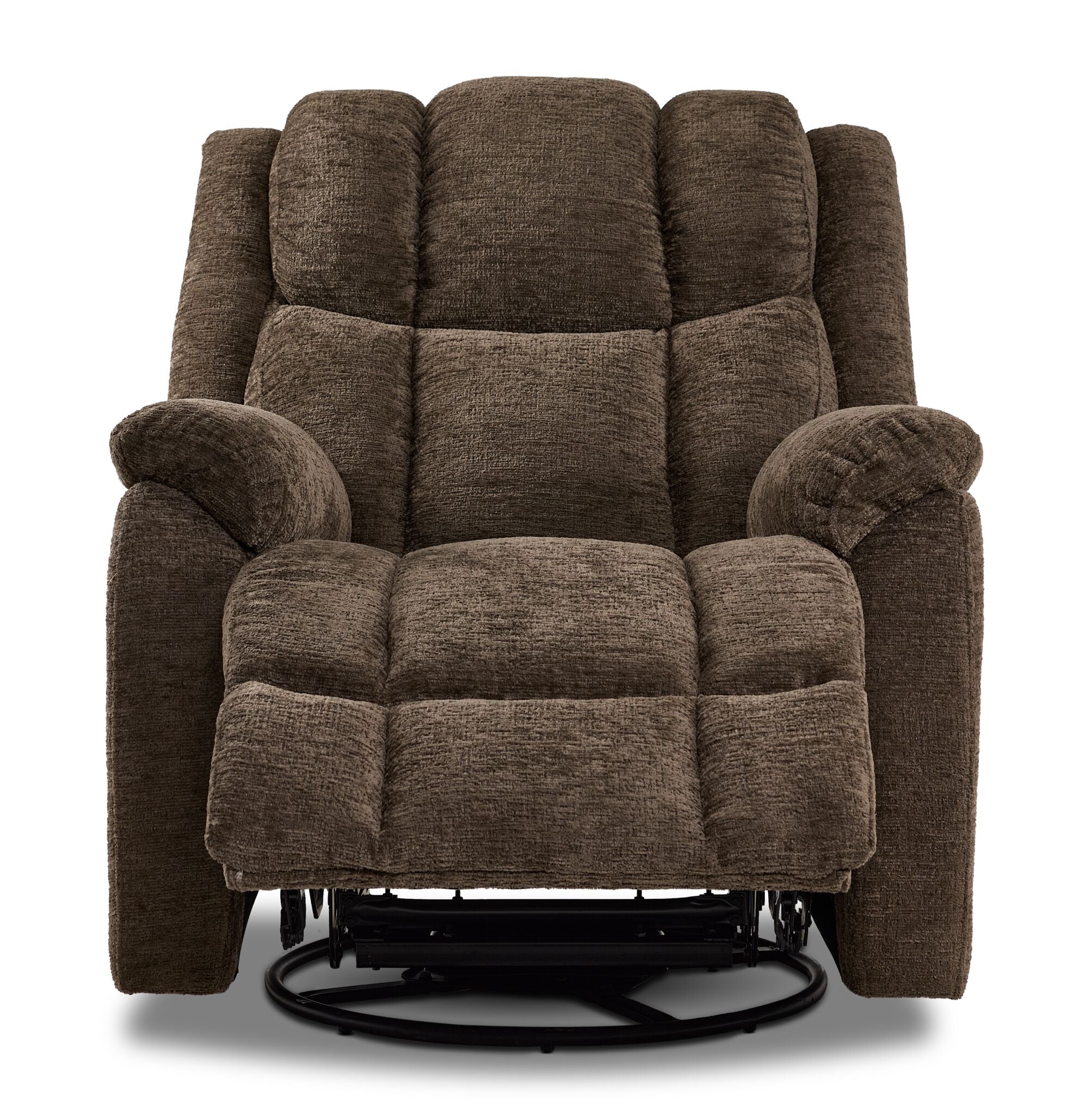 Morocco Swivel Recliner - Brown