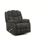 Morocco Swivel Recliner - Black