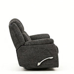 Morocco Swivel Recliner - Black