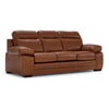 Morrison II Sofa en cuir - cognac