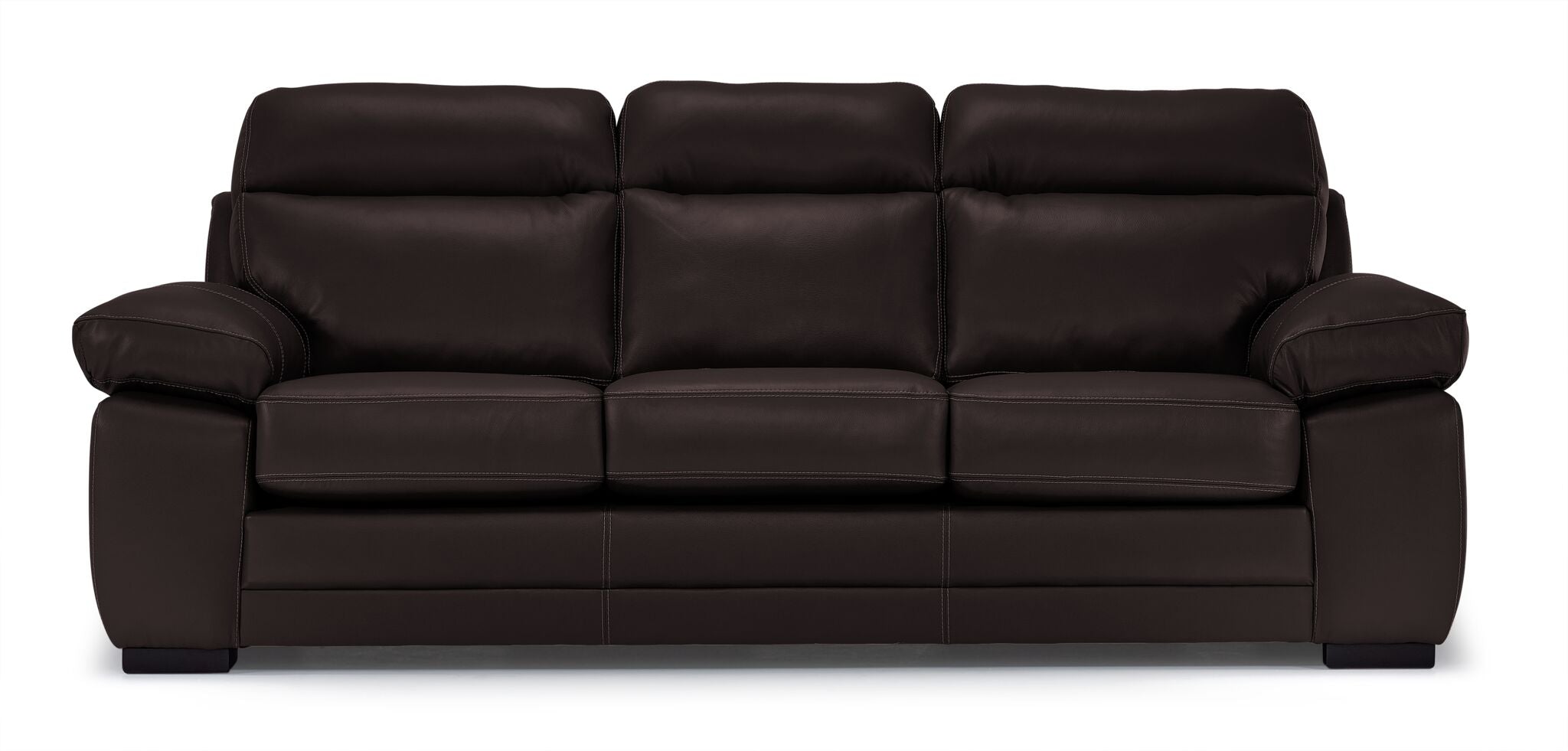 Morrison II Leather Sofa - Brown