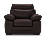 Morrison II Leather Chair - Brown
