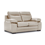 Morrison II Leather Loveseat - Beige