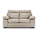 Morrison II Leather Loveseat - Beige