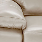 Morrison II Leather Sofa - Beige