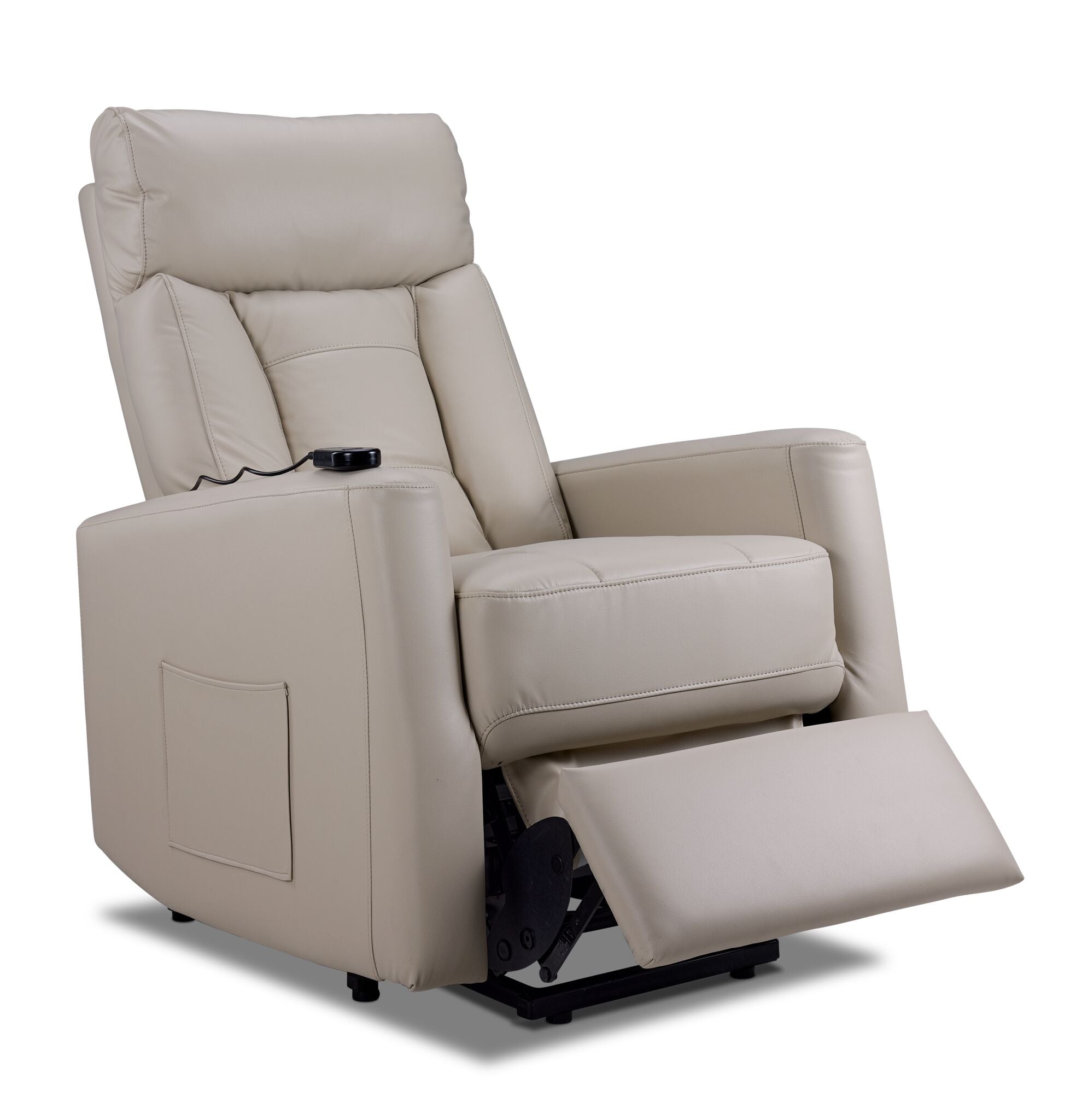 Mustang Power Lift Recliner - Taupe