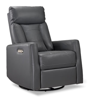 Mustang Fauteuil berçant pivotant inclinable électrique - gris foncé