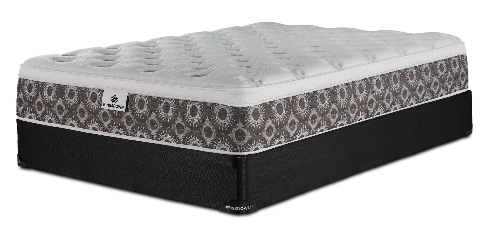 Kingsdown Nerissa Plush Euro Top Twin XL Mattress and Boxspring Set