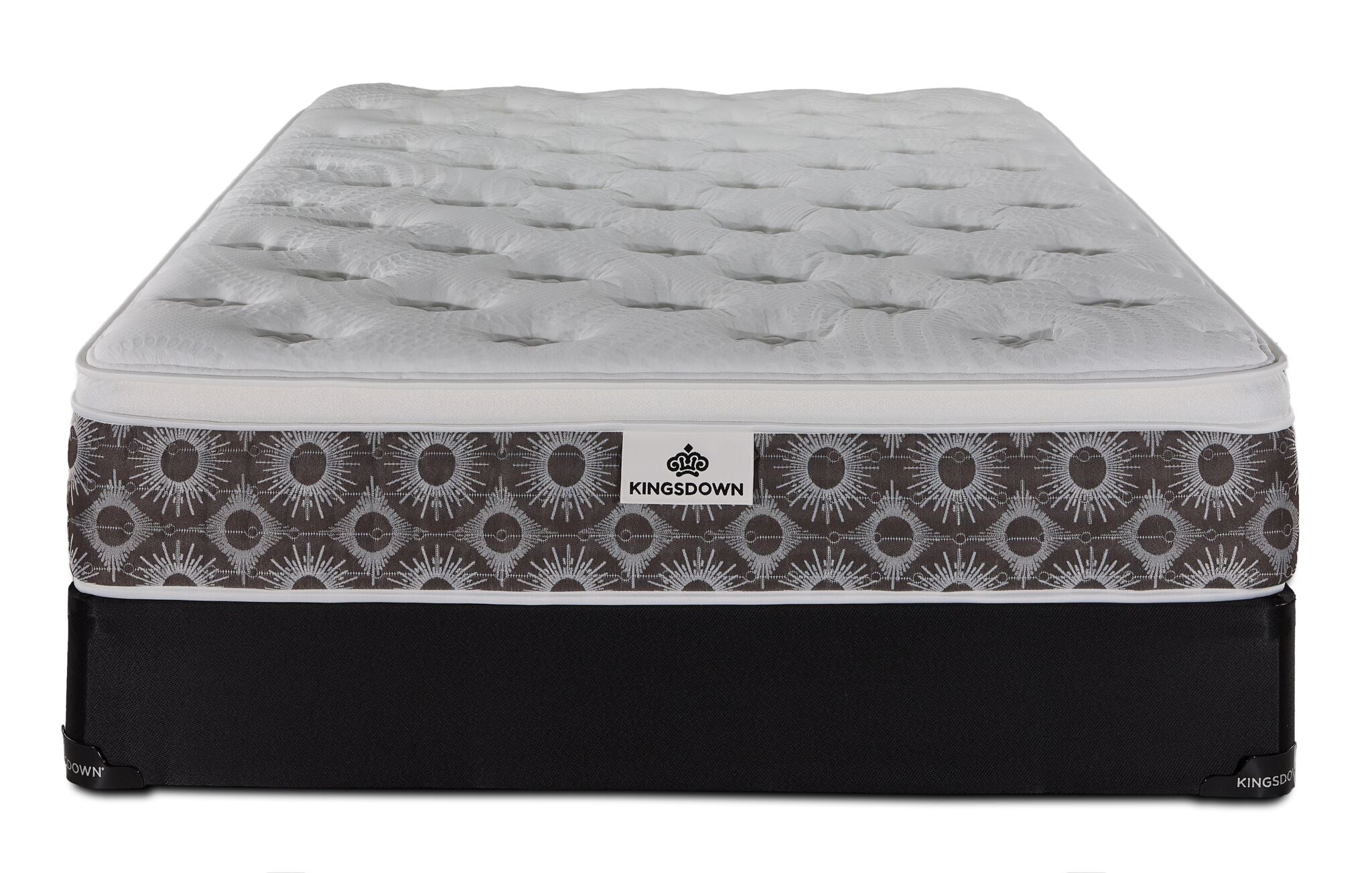 Kingsdown Nerissa Plush Euro Top Twin XL Mattress and Boxspring Set