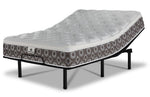 Kingsdown Nerissa Plush Euro Top King Mattress and L2 2.0 Adjustable Base