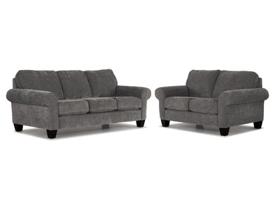 Noche Ens. Sofa et causeuse – gris